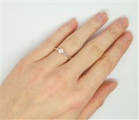 Anello Lorenza Gioielli Donna Classici 4 Punte in Oro Diamante 0.19 Ct 821116-15 - 821116-15